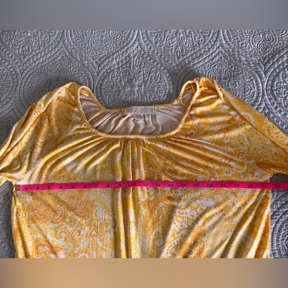 MICHAEL Michael Kors Yellow Paisley Blouse - Picture 7 of 8